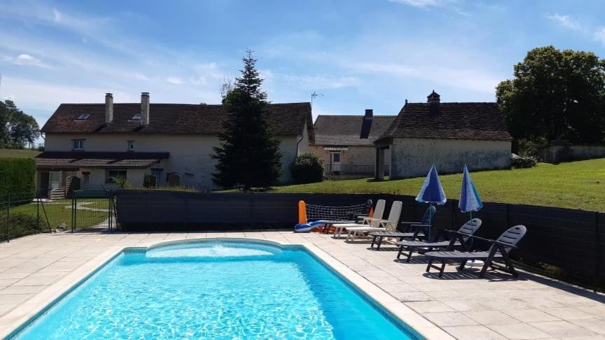 Gites Le Clos De Lamie Avec 2 Piscines Privees Fossemagne ภายนอก รูปภาพ